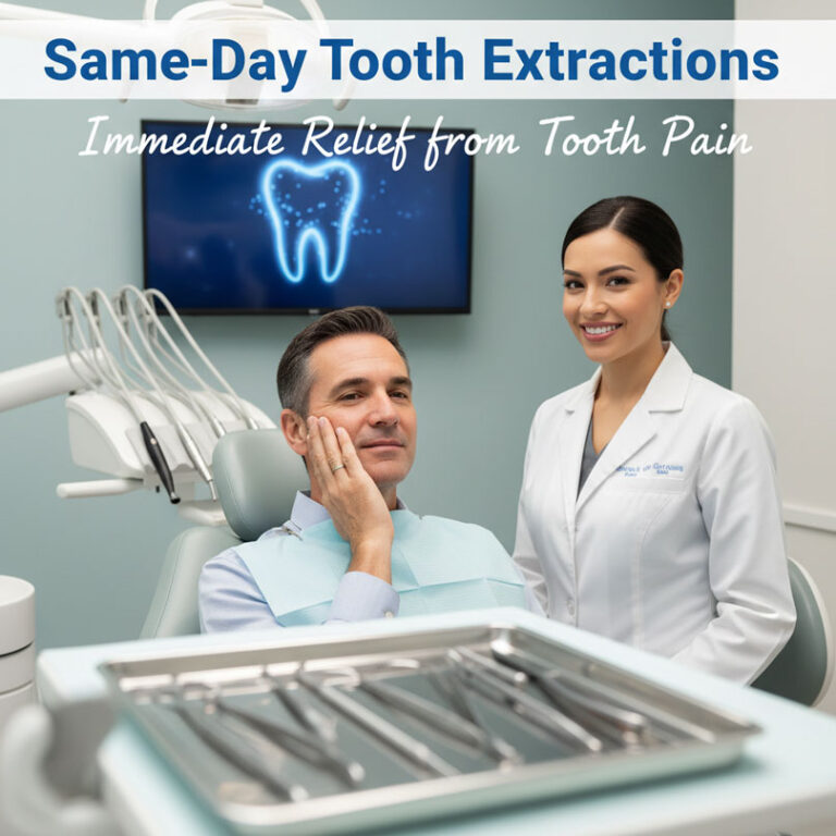 Fast Relief With Same-Day Tooth Extractions